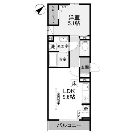 【間取り】 | la chance和田町