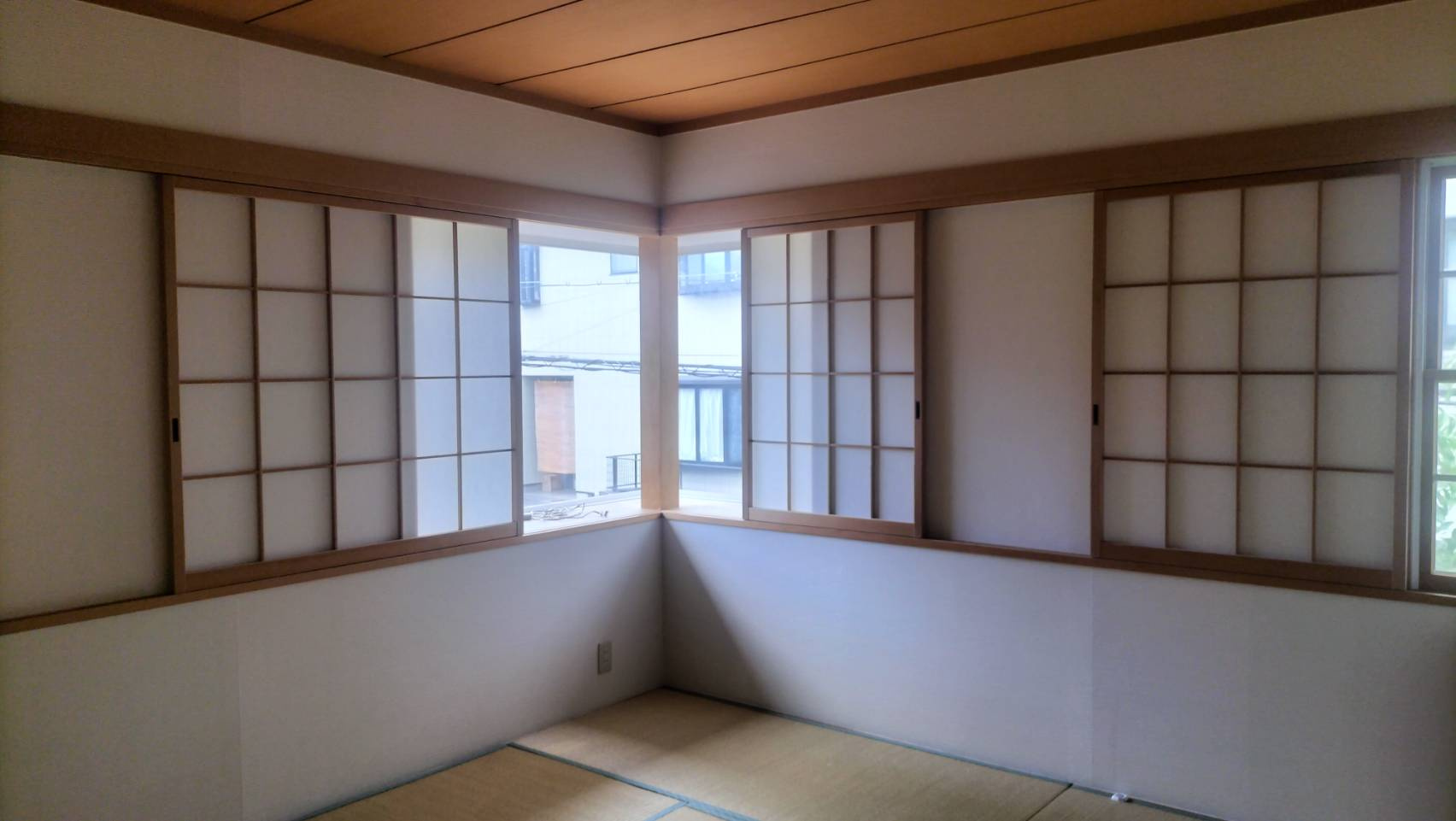 満池谷町貸家の和室