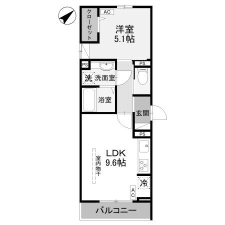 【間取り】 | la chance和田町