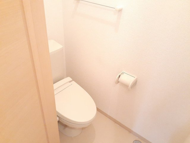 アリ・ビラⅡのトイレ|落ち着いたトイレです