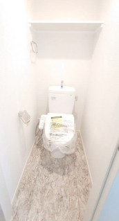 市川市田尻４丁目のアパートのトイレ