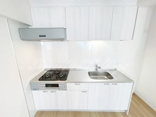 藤沢市藤沢の賃貸マンションのキッチン