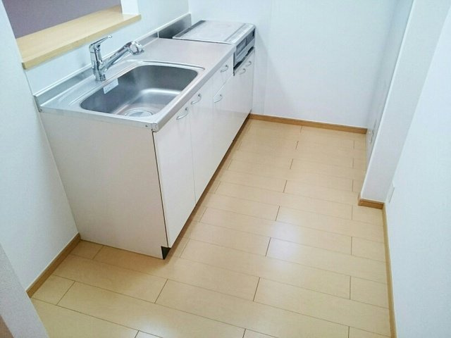 カルムＫＫのキッチン|お料理しやすいキッチンです