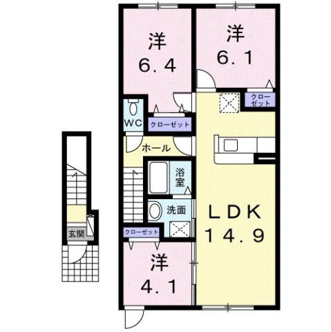アリ・ビラの間取り