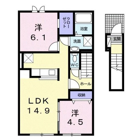 サンフラワーの間取り