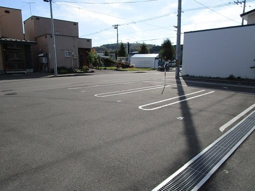 サンリット・かむいの駐車場|駐車場です