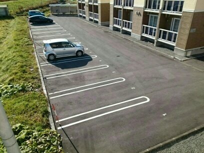 ミラージュＡの駐車場|駐車場があります
