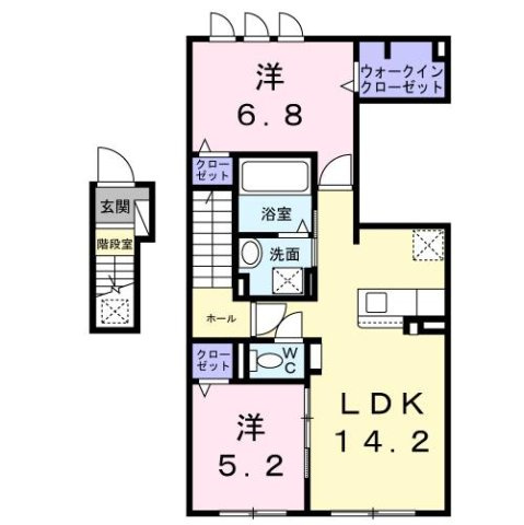 ソナーレⅡの間取り