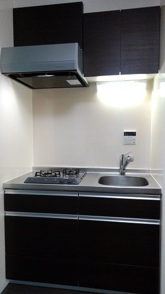 横浜市青葉区しらとり台のアパートのキッチン