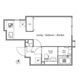 【間取り】 | ＰＡＳＥＯ武蔵小山Ⅱ | 間取り図