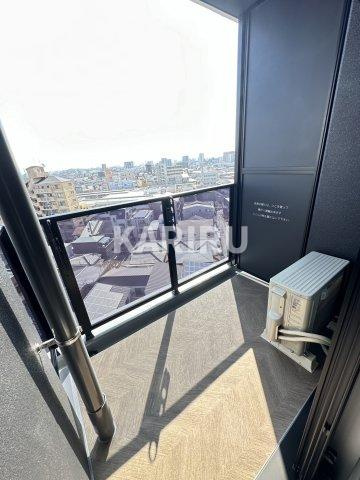 ルネフラッツ森小路駅前Ⅱ のバルコニー