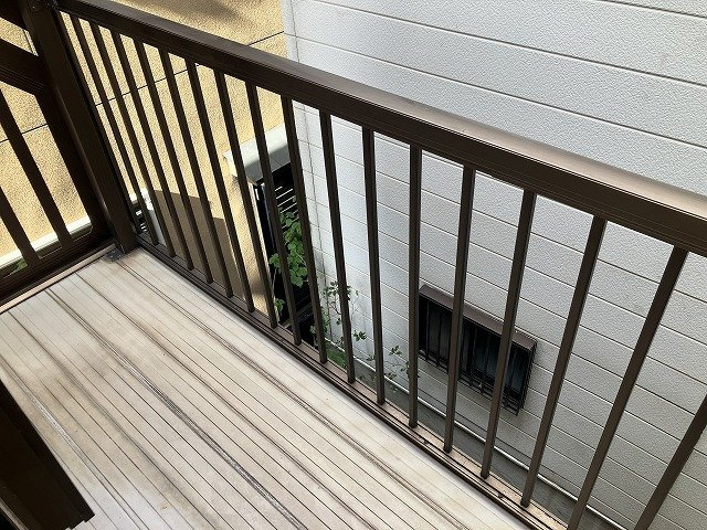 谷町7丁目貸家のバルコニー
