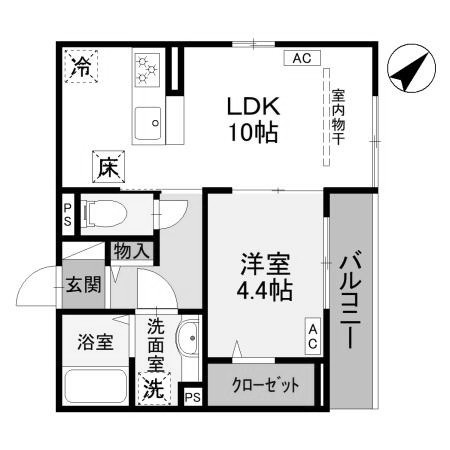 【間取り】 | la chance和田町
