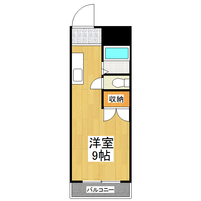 オアシスビルの間取り