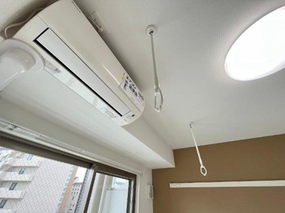 【設備】 | プラージュ広島駅前 | 室内物干し