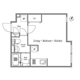 【間取り】 | ＰＡＳＥＯ武蔵小山Ⅱ | 間取り図