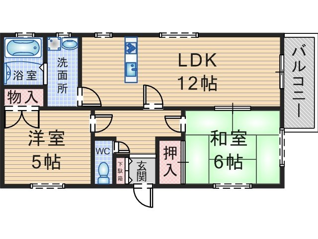 グレースの間取り