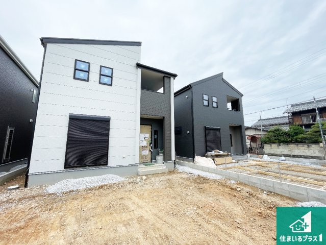 彦根市西今町　第5期　新築一戸建ての外観|現在の進捗状況です！順調に作業進行中、完成が待ち遠しいです！詳細の間取り等、お気軽にお問い合わせください！