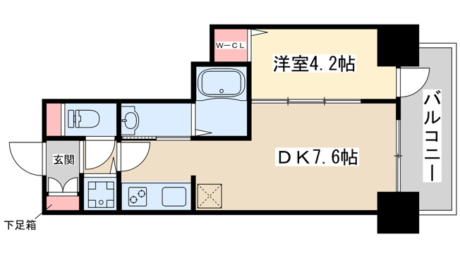 【間取り】 | エスレジデンス江坂