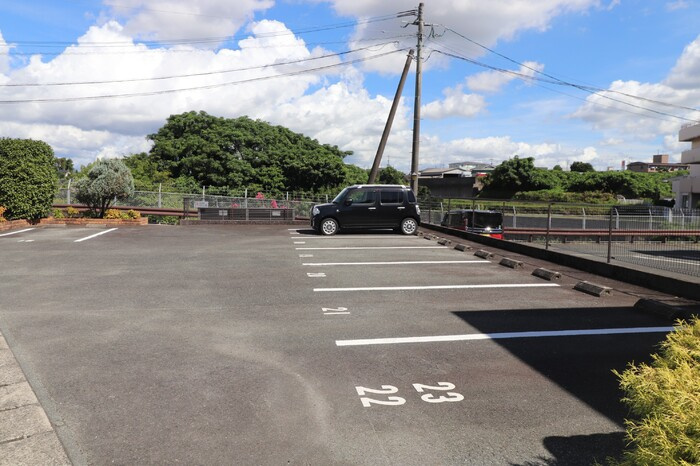 パレオ　A棟の駐車場