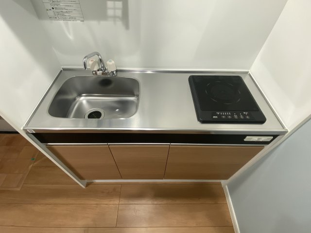 川崎市多摩区生田６丁目のアパートのキッチン