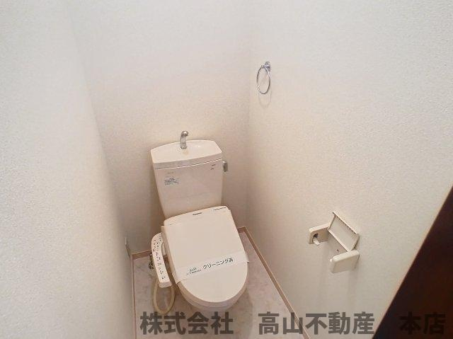 宗像市三郎丸３丁目のテラスのトイレ
