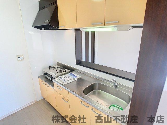 宗像市三郎丸３丁目のテラスのキッチン
