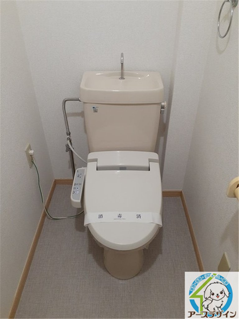 シティロッジのトイレ|※パース写真