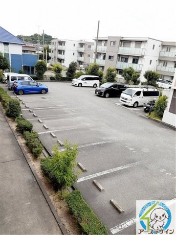 シティロッジの駐車場