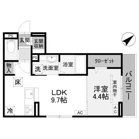 【間取り】 | la chance和田町