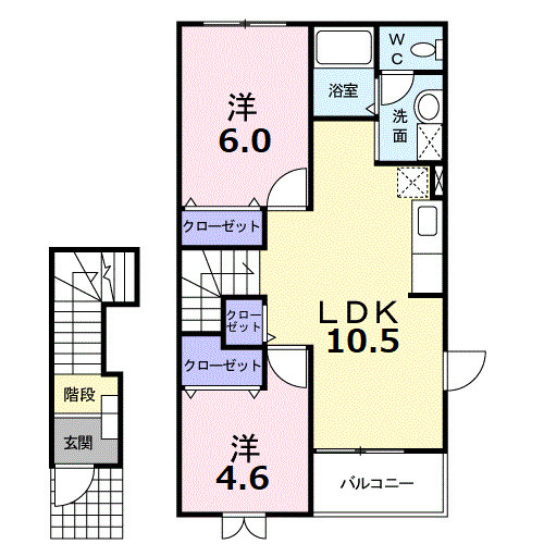 【間取り】 | サンプラッツＡ
