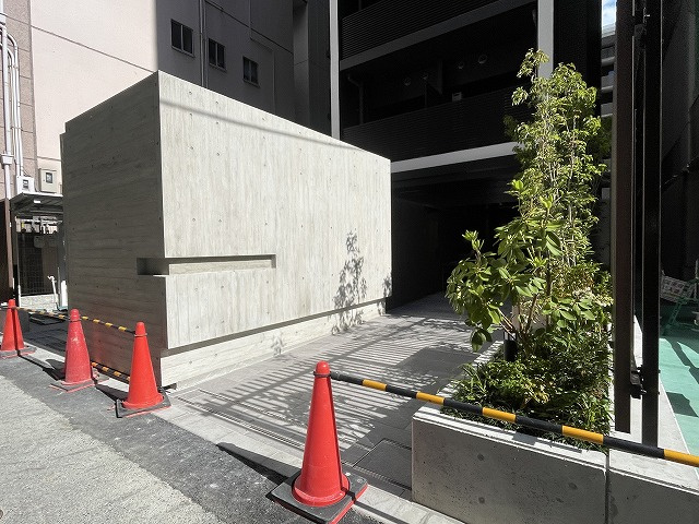 ソルレヴェンテ北堀江Qのエントランス