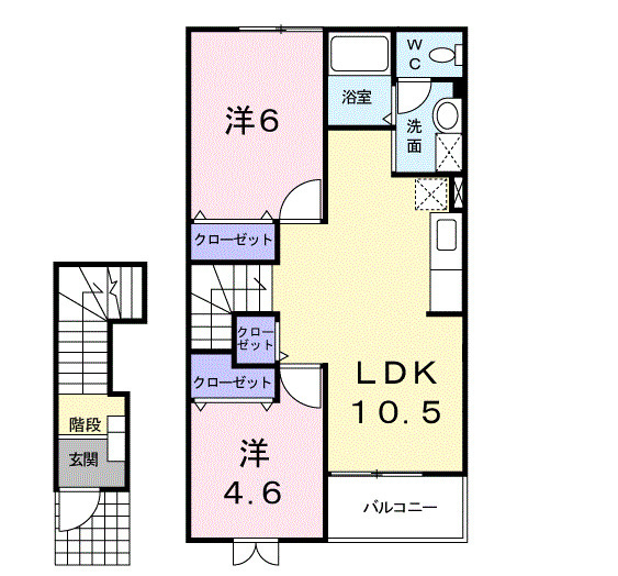 【間取り】 | 仲介手数料０円！サンプラッツＢ