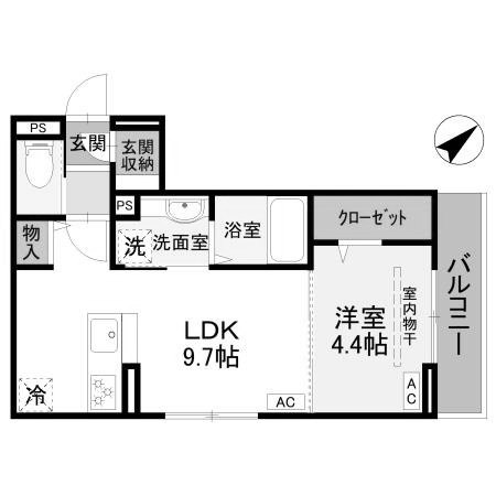 【間取り】 | la chance和田町