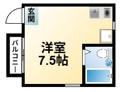 グランディハイツ九十九里Cの間取り
