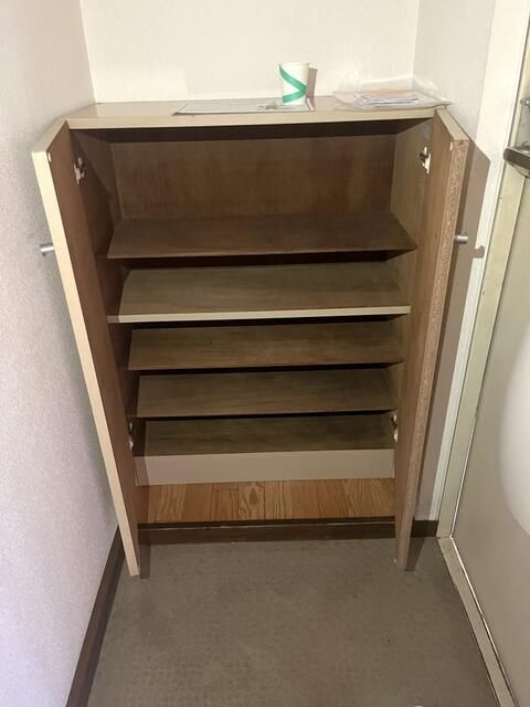 伊勢原市桜台４丁目のアパートの収納