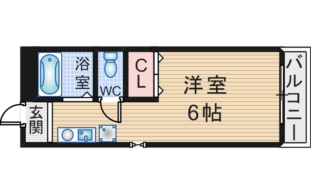 グローバル曽根の間取り
