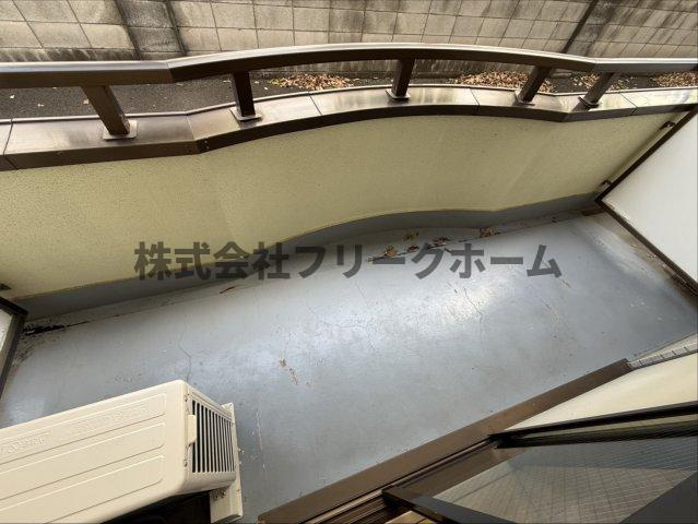 三鷹市井の頭１丁目の賃貸マンションのバルコニー