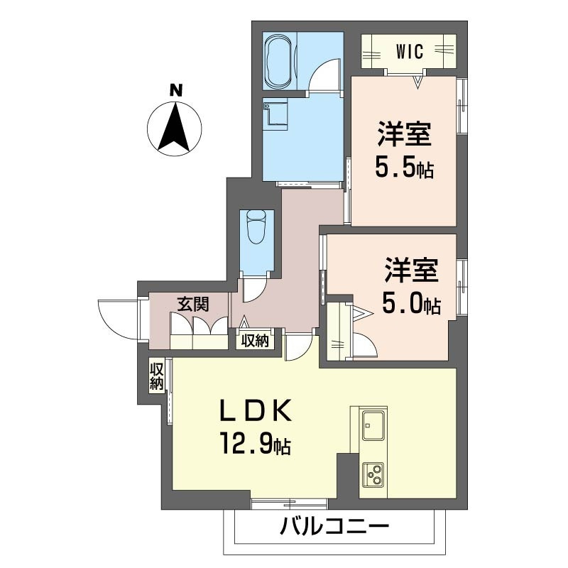 セターレの間取り