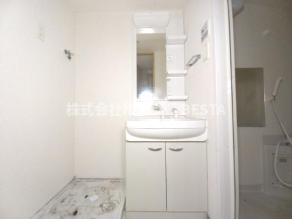 レジュールアッシュ神戸元町の独立洗面台