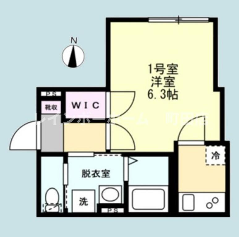 ベイルームグラン扇町EAST※初期費用分割後払いサービス利用可能物件の間取り