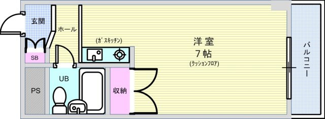 プライム蛍池の間取り
