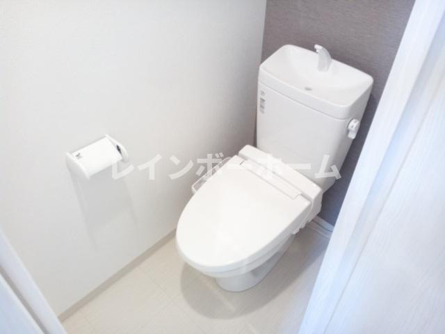 CB柏KAJINのトイレ|清潔感のあるトイレです