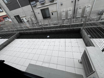 【バルコニー】 | スイートモダン東宿郷3丁目新築マンション | 庭（イメージ）