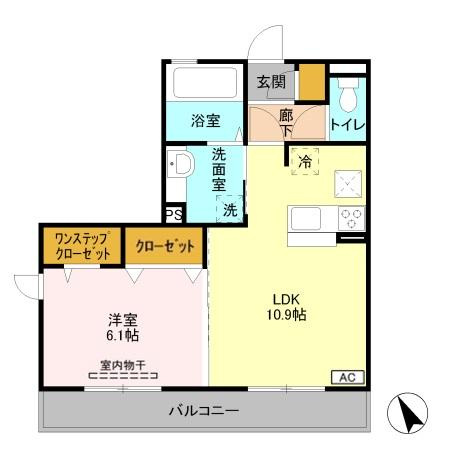 【間取り】 | ＬＡ ＰＯＲＴＥ 12Ｑ4