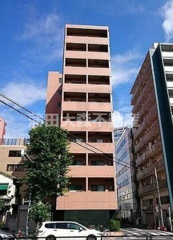 エル・ドゥーチェ蒲田の外観|南向きは環状八号線という大通りになりますので遮るものはなく陽当たり◎
音を気にされる方には×