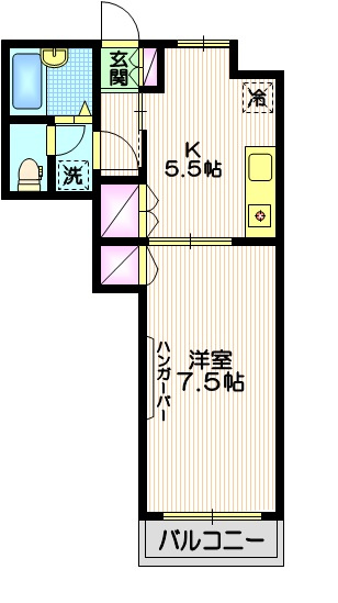 ルミエールＮの間取り