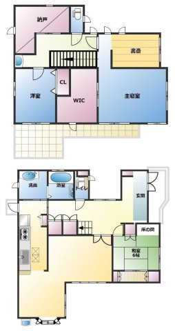 和歌山市関戸3丁目・中古戸建・80419の間取り