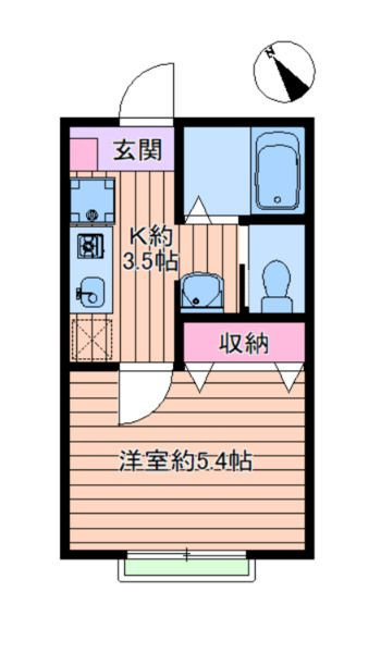 フローラネクストの間取り