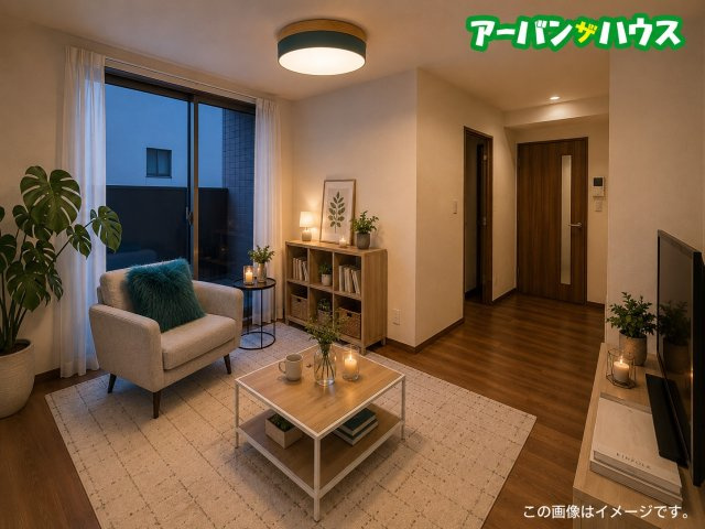 GRANDTIC 下伊福西町の居間・リビング
